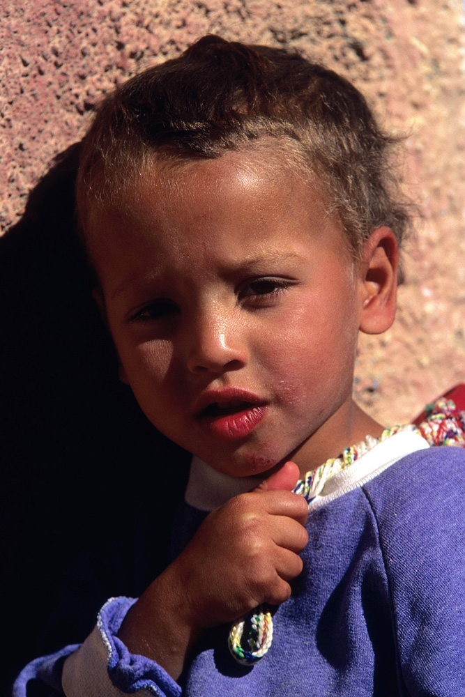 Garçon marocain en 1996.