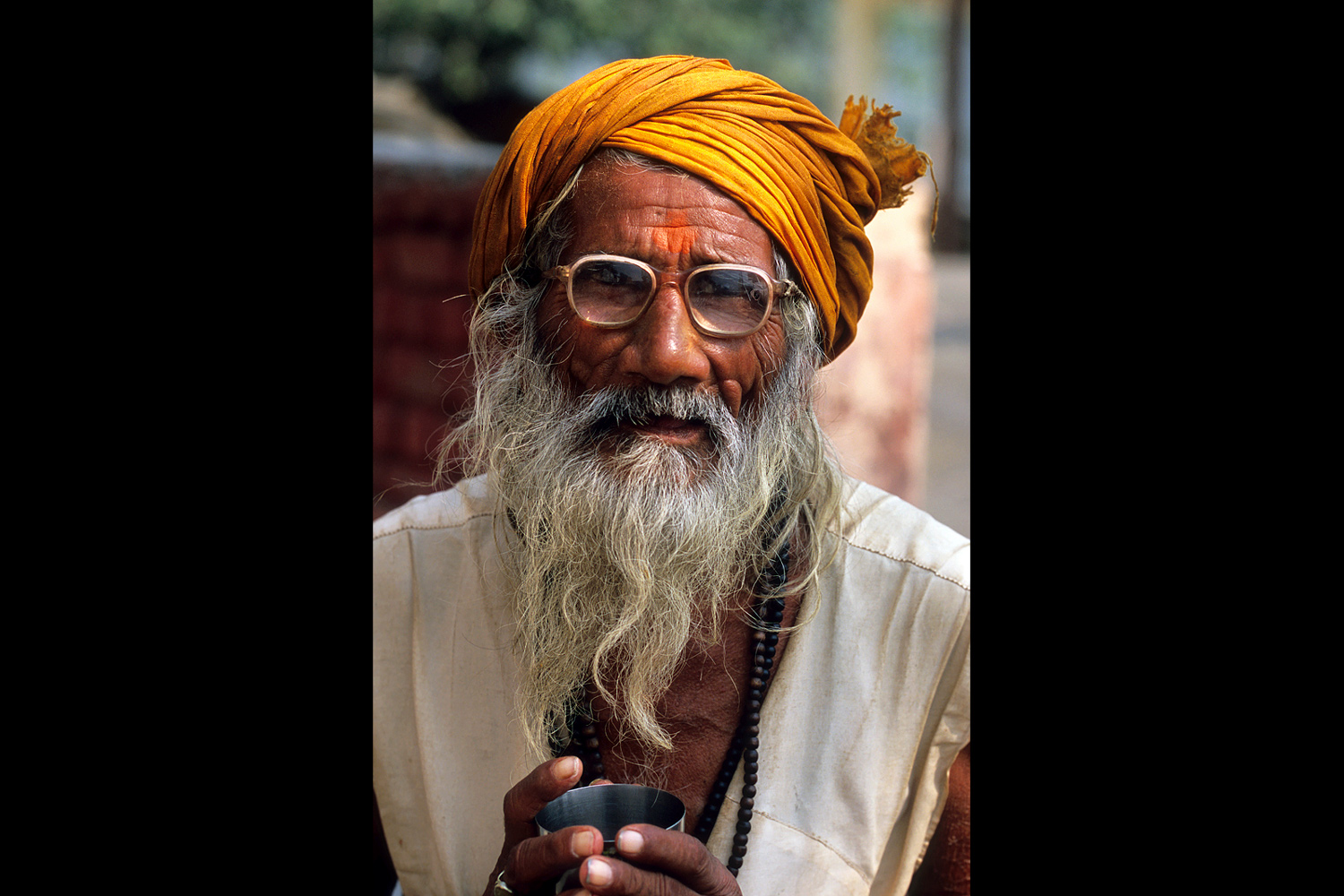 Sadhu dans la ville d’Haridwar en Inde en 2005