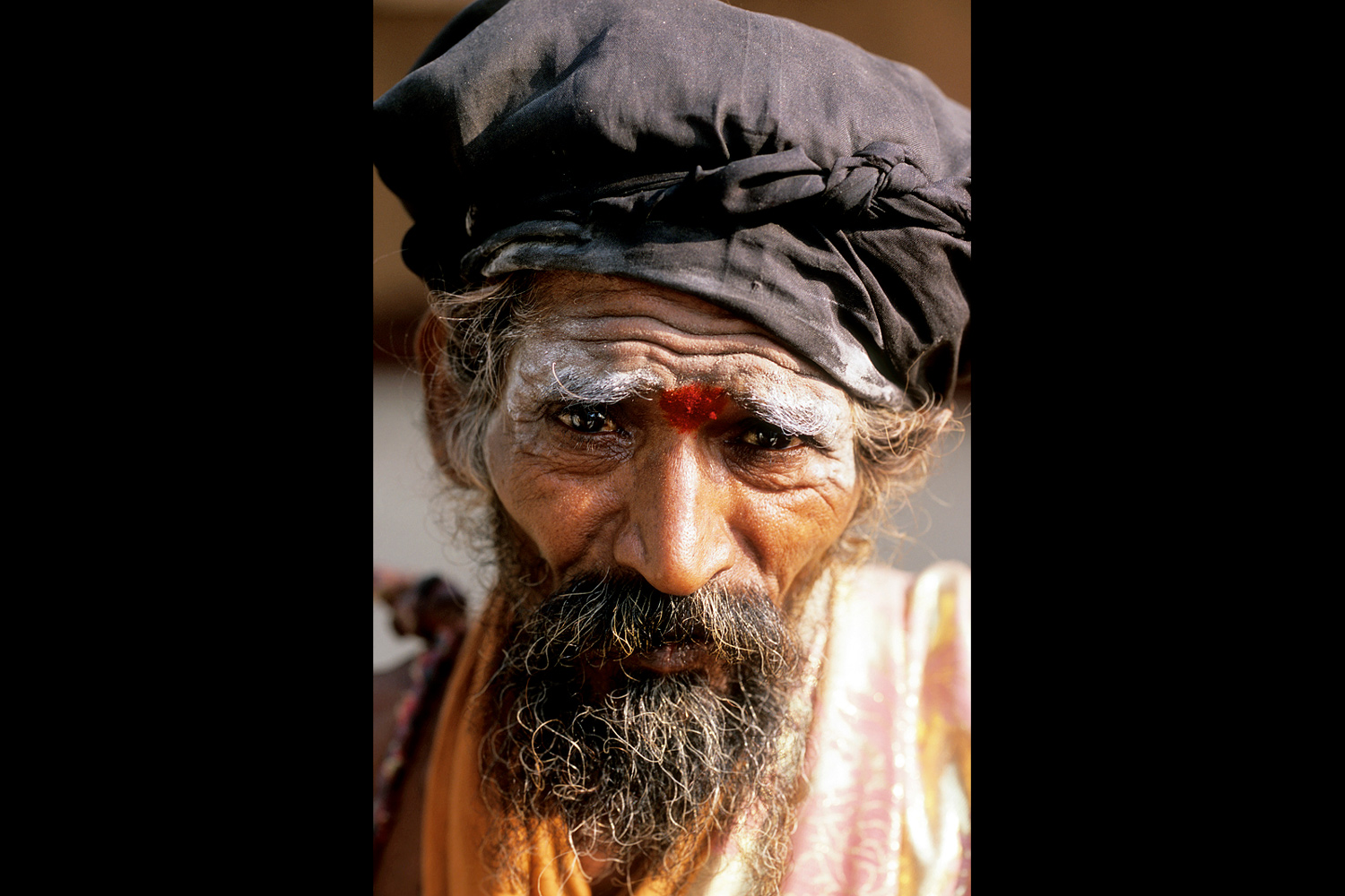 Sadhu dans la ville d’Haridwar en Inde en 2005