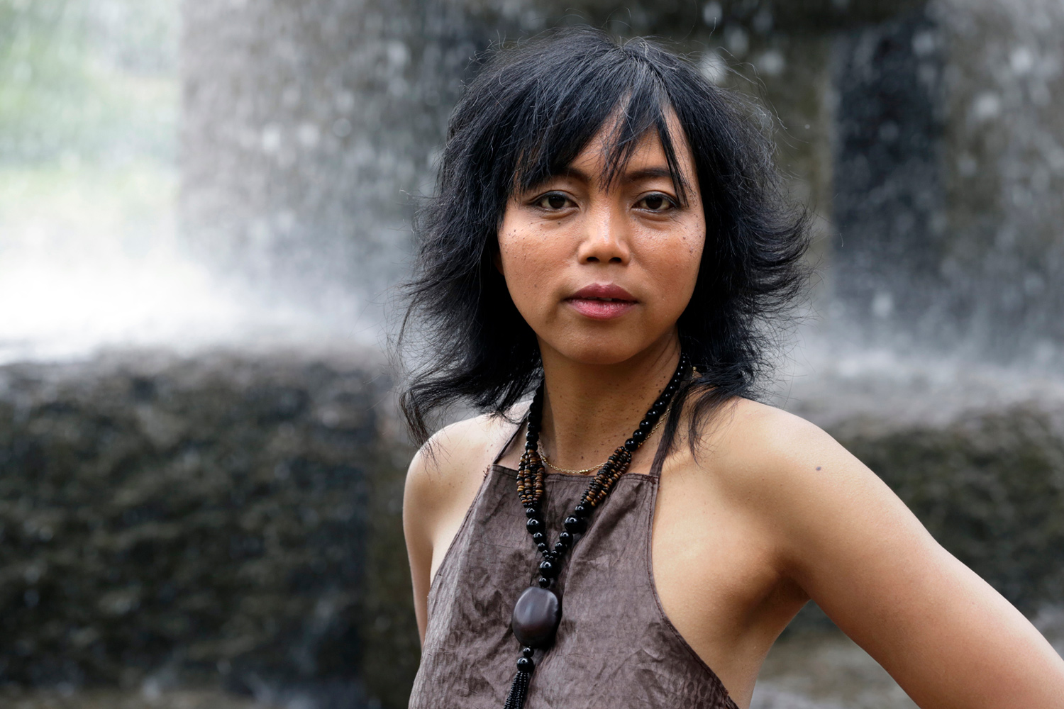 Portrait de la chanteuse malgache Seheno en 2015