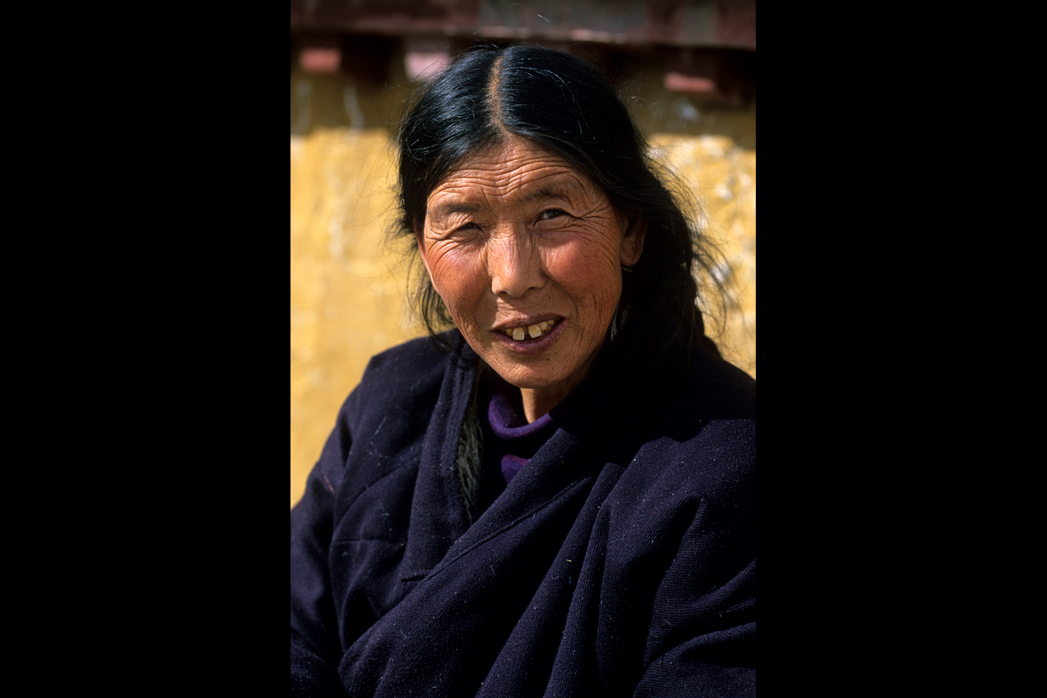 Femme tibétaine à Lhassa au Tibet en 2004