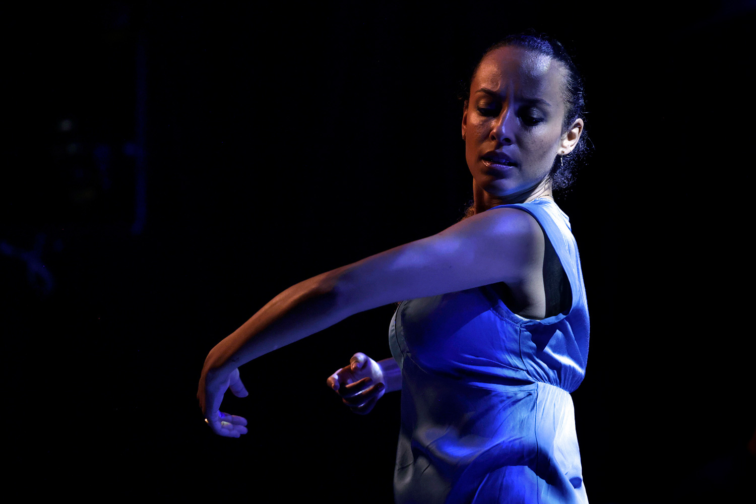 La danseuse de flamenco Ana Pérez en concert au Studio de l’Ermitage à Paris en 2025