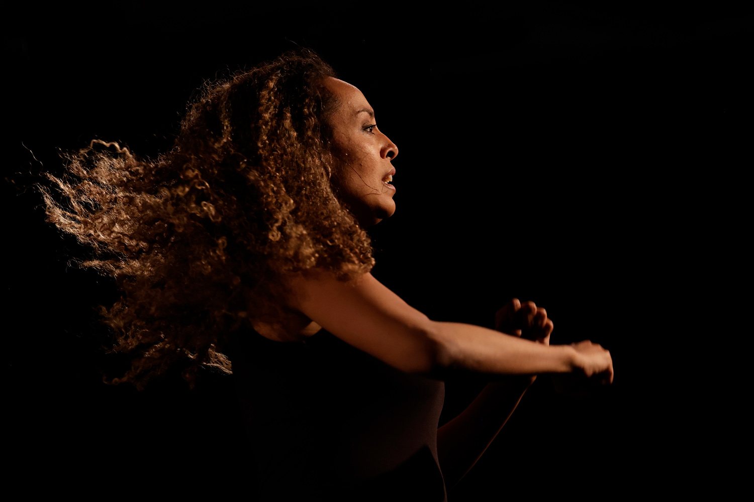 La danseuse de flamenco Ana Pérez dans le spectacle Stans au Théâtre de la Ville à Paris en 2026